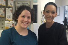 Jessica Moers and Sasha Sutton